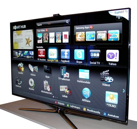 Samsung Smart Tv Ja Smart Hub Päämenu Smart Tv On Internet Flickr