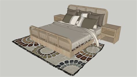Wooden Bed 3d Warehouse