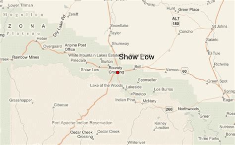 Show Low Location Guide