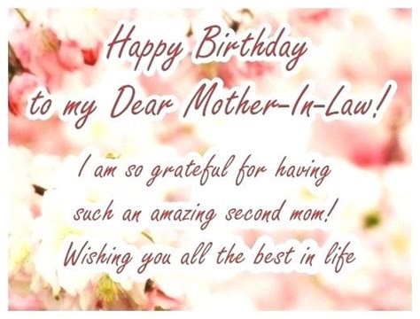 100 best happy birthday mother in law wishes and quotes