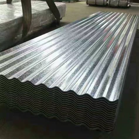 Silver Gi Corrugated Sheet For Construction Thickness Of Sheet 015