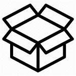 Icon Package Box Open Delivery Parcel Icons