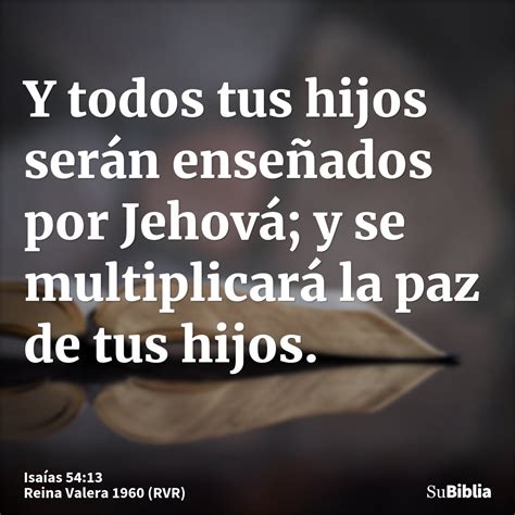 Isaías 5413 Su Biblia