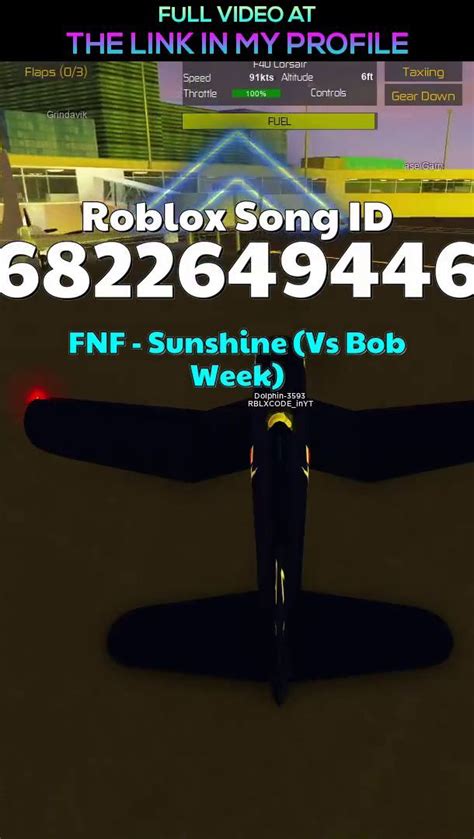 Fnf Sunshine Vs Bob Week Roblox Code Roblox Songs Coding