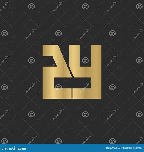 Alphabet Initials Logo Zy Yz Z And Y Stock Vector Illustration Of Logo Business 238902553