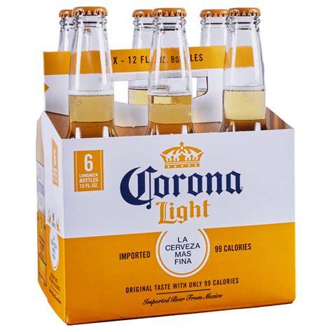 Corona Light 6pk 12 Oz Bottles Applejack
