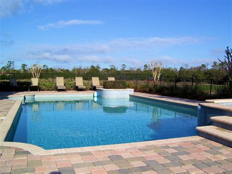 Huge Pool One Of The Largest In The Community House Rental Pool Outdoor Decor