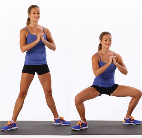 Sumo Squats Minute Hiit Workout For Small Spaces Popsugar