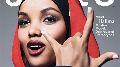 Halima Aden Is Allures First Ever Hijab Wearing Cover Model Huffpost