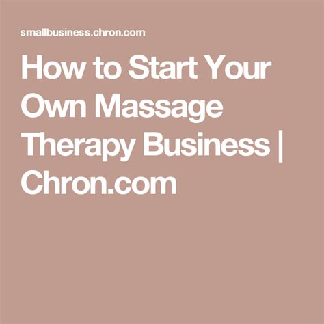 How To Start Your Own Massage Therapy Business Massage Therapy Business Wings Restaurant