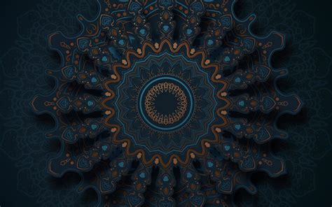 Intricate Mandala Background 999438 Vector Art At Vecteezy