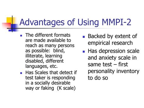 Ppt Minnesota Multiphasic Personality Inventory Mmpi 2 Powerpoint