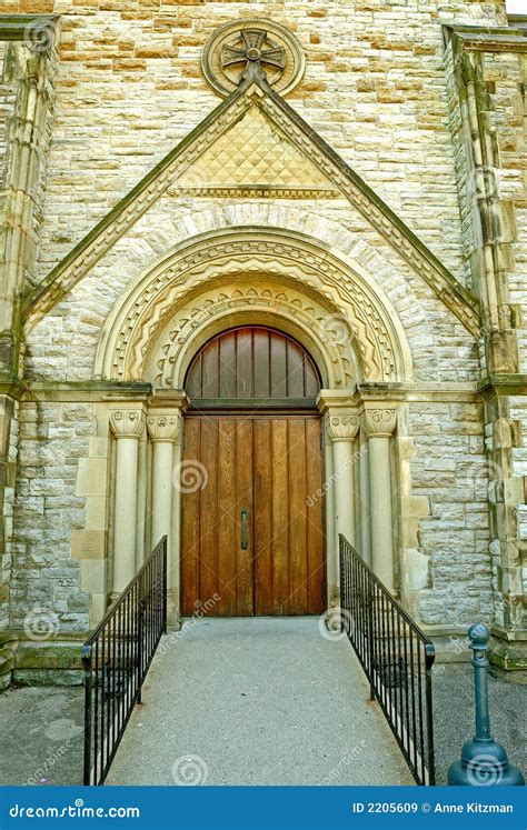 Church Doorway Stock Image Image Of Exterior Diocese 2205609