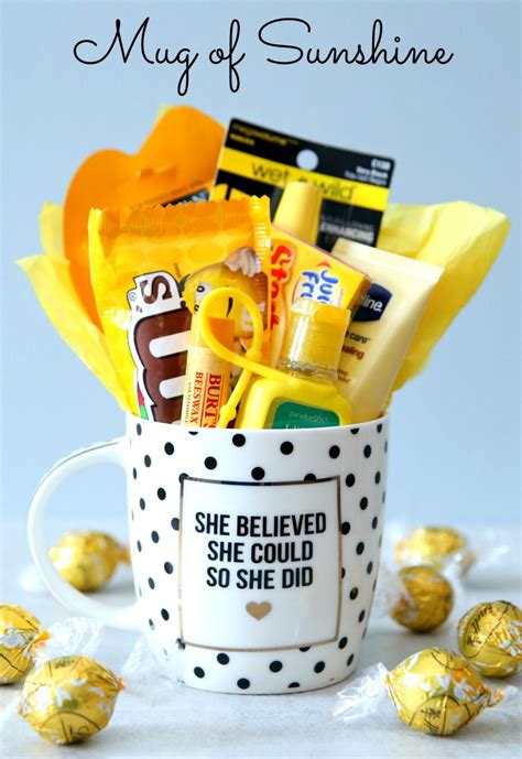 Gift ideas for coffee mugs. Mug of Sunshine Coffee Mug Gift | Sunshine gift, Diy ...