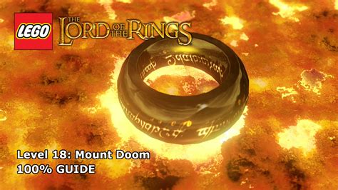 Lego Lord Of The Rings Mount Doom 100 Guide