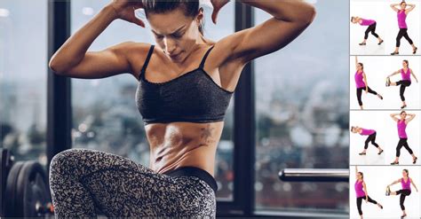 6 Standing Abs Exercises For A Sexy Six Pack And Slender Body Sculpt