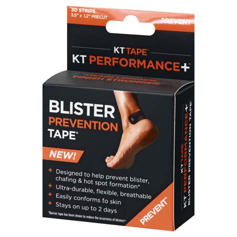 Kt Tape Blister Prevention Pre Cut Strips Hy Vee Aisles Online