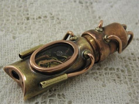 Steampunk Usb Flash Drive With Glowing Glass By Steamworkshop