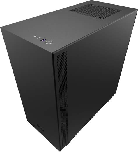 Nzxt H510 Compact Atx Mid Tower Case With Tempered Glass Matte Black Ca