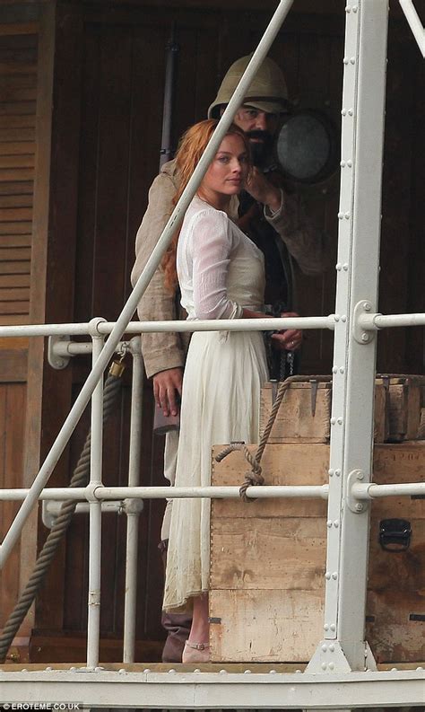 Margot Robbie Is Tied Up As She Plays Jane Porter On The