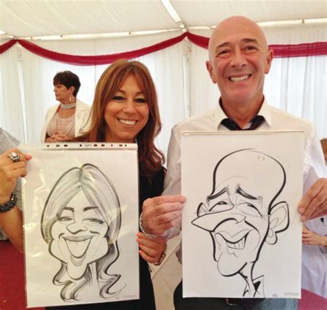 Wedding Artist Draws Caricatures At Leigh Gc Caricaturist For Hire