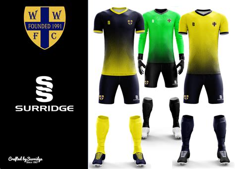 Surridge Sport Become Wwfcs Training And Playing Kit Partner In Long