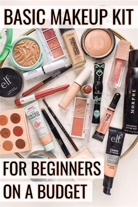Basic Makeup Kit For Beginners On A Budget Meg O On The Go