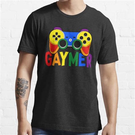 Gaymer Gay Pride Flag Lgbt Gamer Lgbtq Gaming Pride Month T Shirt By