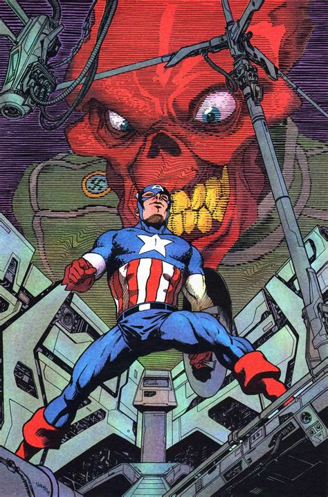 Captain America Vs Red Skull Fanthoman