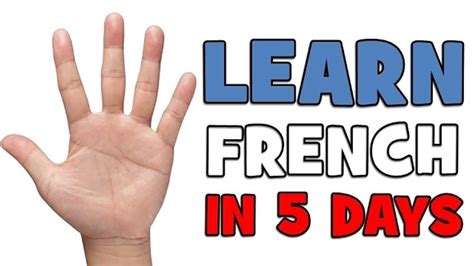 Learn French In 5 Days I Conjugation I Imparfait Youtube