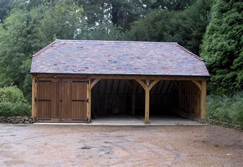 Therefore, you should fill the holes with wood filler this diy project was about carport plans free. OakCraft Oak Framed Garages Gallery | Oak framed buildings ...