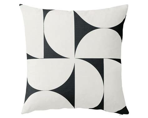 Geometric Pillow- Modern Geometric- Geometric Pillow- Geometric Cushion- Geometric Black ...