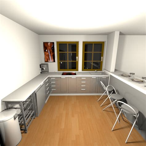 Whether it's work on bathrooms, the kitchen, the family room or the master bedroom: Sweet Home 3D Forum - View Thread - my new kitchen