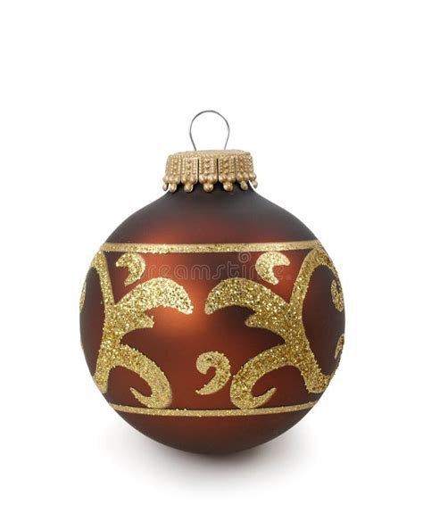 Brown Christmas Ornament Stock Image Image Of Holiday 6774757