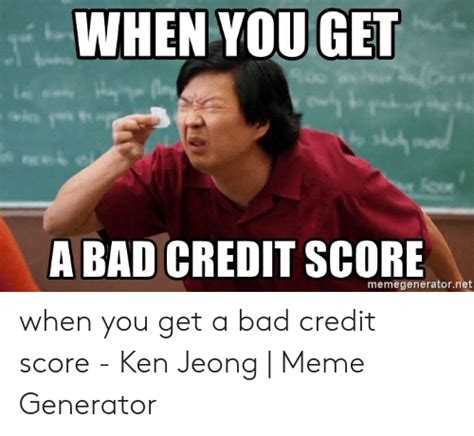 Bad Credit Memes Knockin Jokes