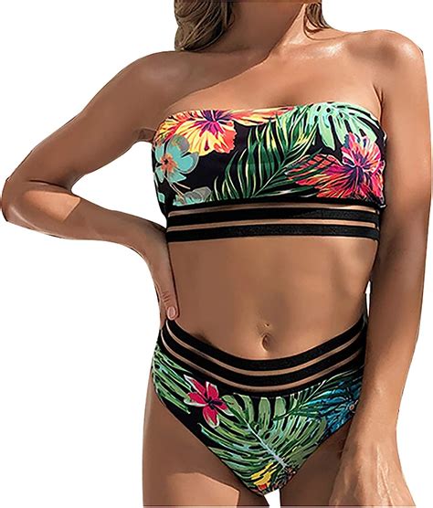 Ytzl Two Piece Sexy Swimsuit With Printed Bikini In Summer For Women