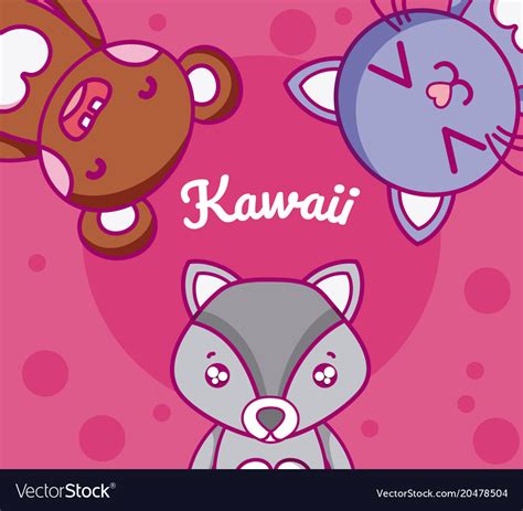 Cartoon Kawaii Cute Pictures Of Animals