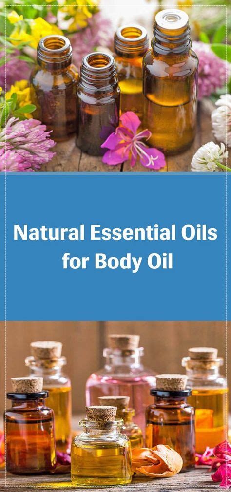 Using The Natural And Homemade Body Oil For Every Skin Body Oil