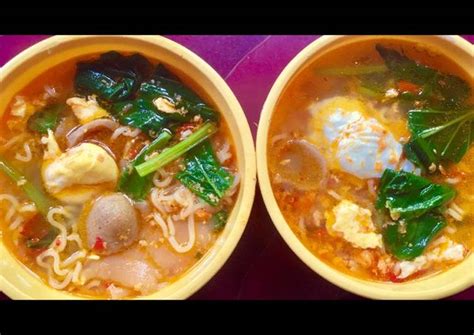 Resep krupuk seblak kering enak gurih kriuknya pass. Resep: Enak Seblak mie kerupuk pedas sederhana ...