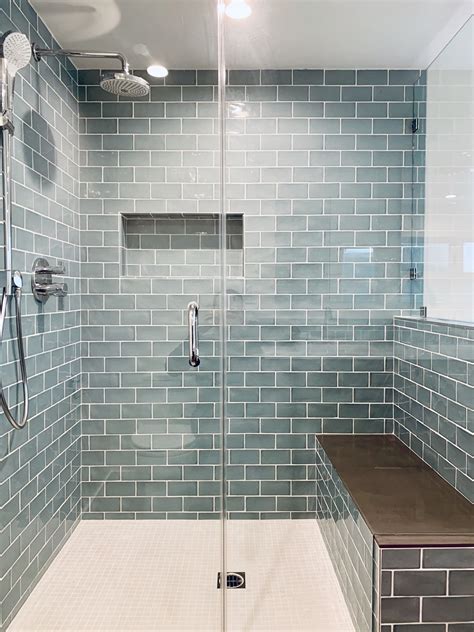 Amazing Classic And Contemporary Subway Tile Shower By Lavie