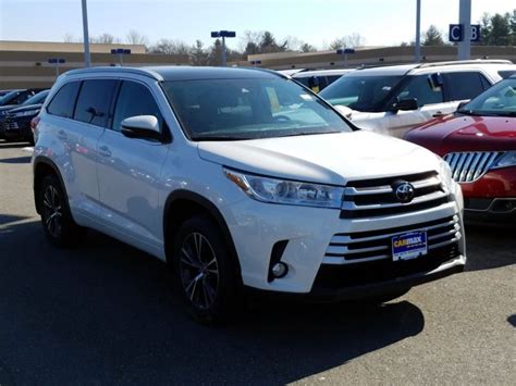 Apr 20, 2020 · the toyota highlander maintenance schedule includes 40 different types of services over the course of 150,000 miles. Used Toyota Highlander in South Portland, ME for Sale