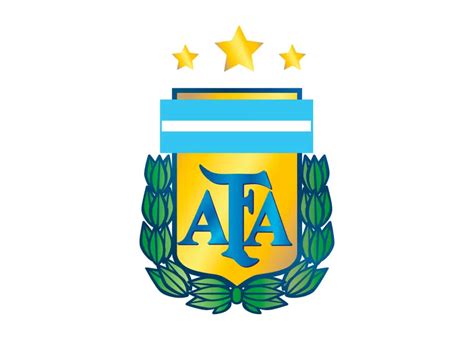 Asociación Del Fútbol Argentino Three Star New Logo Png Vector In Svg