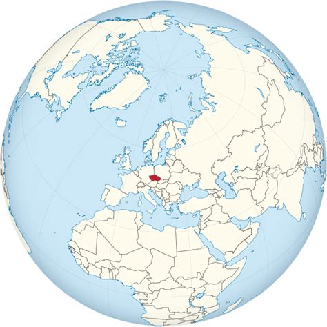 ¿dónde está república checa en el mapa de europa? ⊛ Mapa de República Checa 🥇 Político y Físico Imágenes HD ...