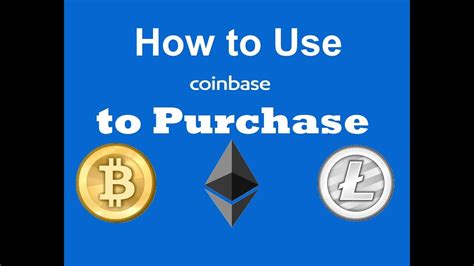 Buy Bitcoin Ethereum And Litecoin Using Coinbase Youtube