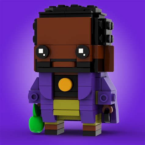 Lego Moc He Who Remains Brickheadz By Stormythos Rebrickable Build