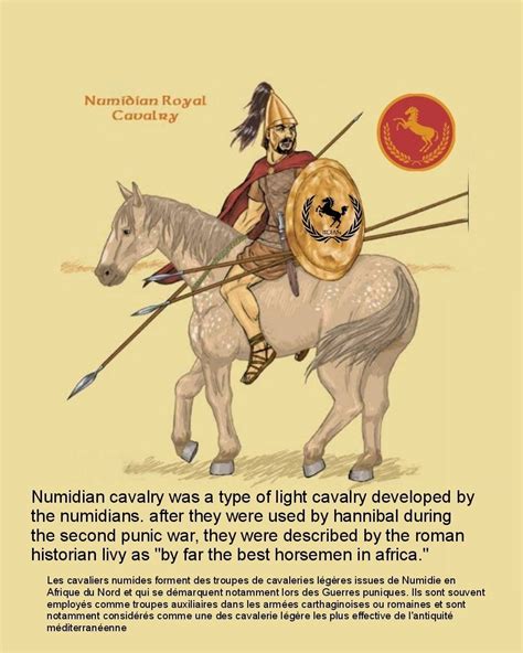 Numidian Cavalry Was A Type Of Light Cavalry Developed By The Numidians