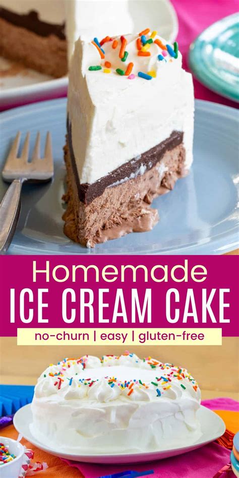 Easy Homemade Ice Cream Cake Cupcakes And Kale Chips