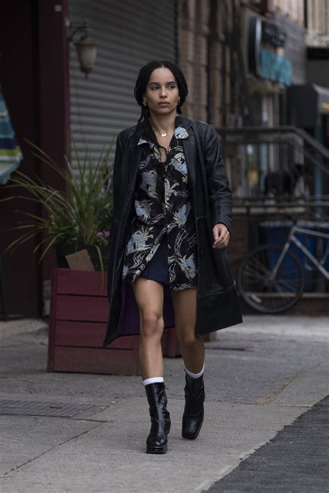 Zoë Kravitzs Outfits On High Fidelity Are Just As Rad As Her Style Irl
