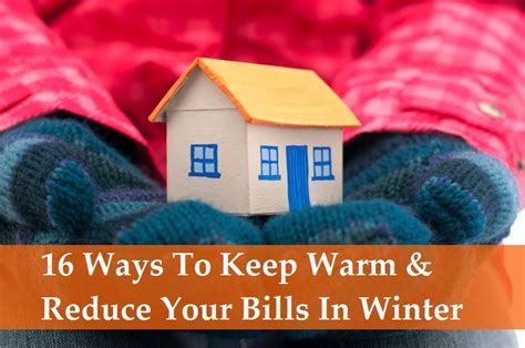 16 Ways To Keep Warm And Reduce Your Bills In Winter