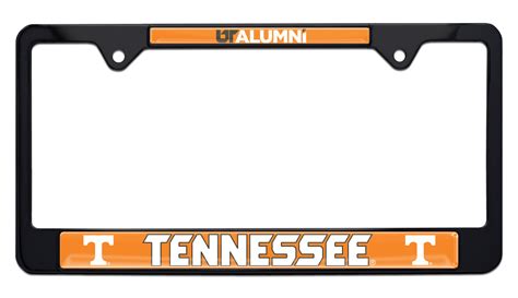 5 out of 5 stars. University of Tennessee Alumni Black License Plate ...
